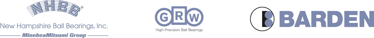 Precision Ball Bearing Brand Specifications logos